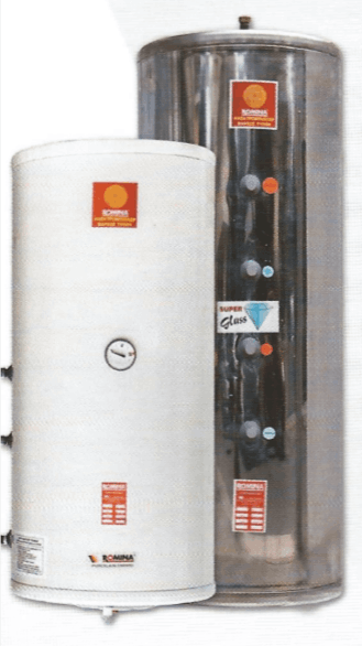 Ηλεκτρομπόιλερ “GLASS" διπλής ενέργειας 